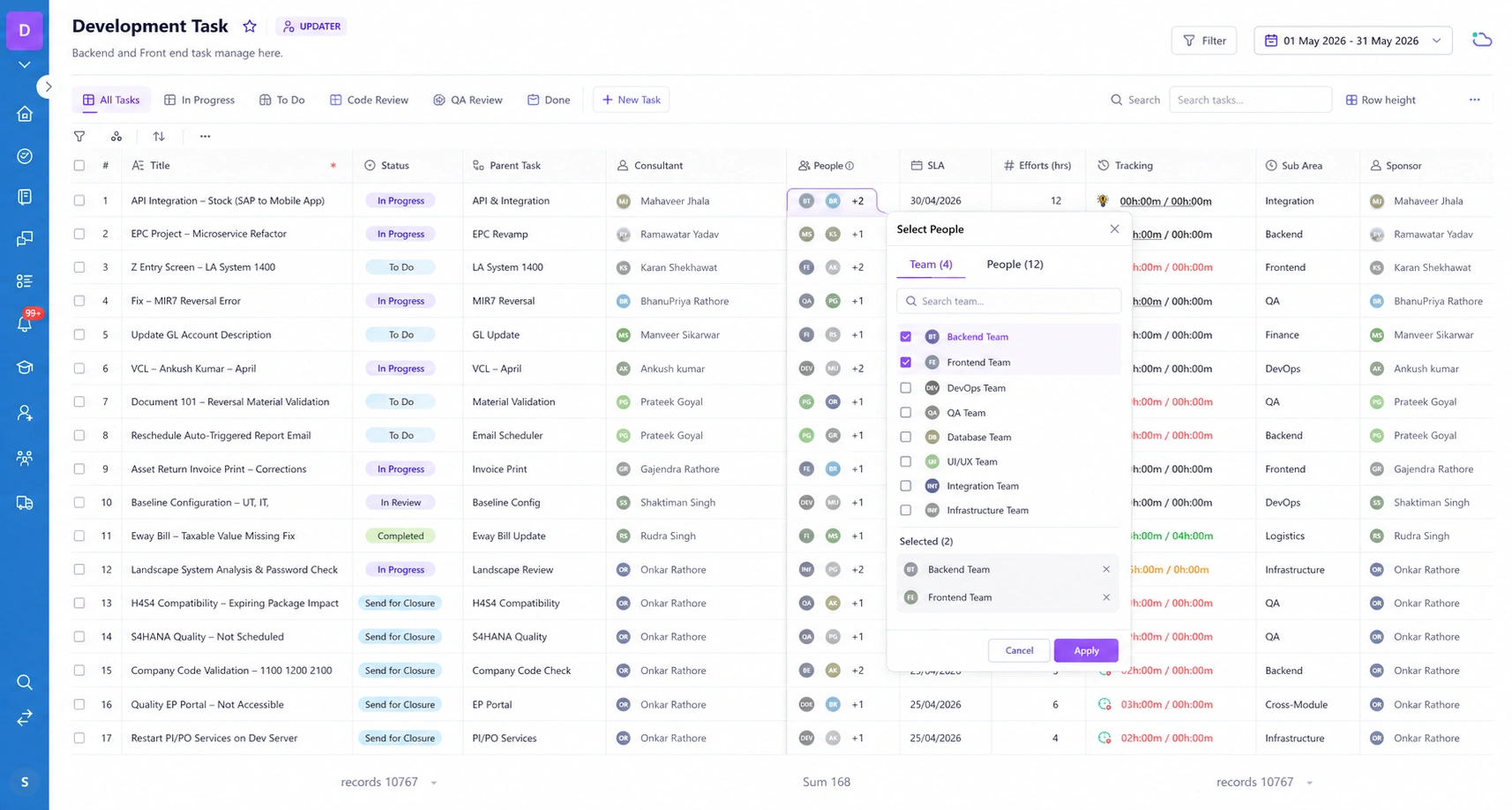 Collaboration Board Mockup